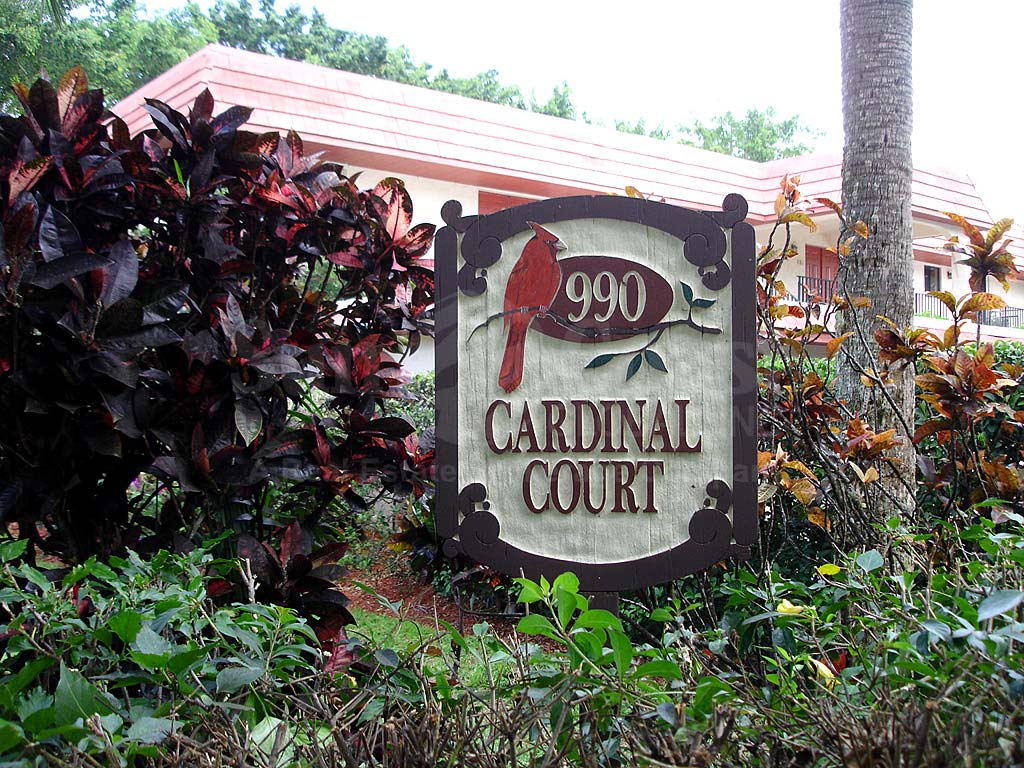 Cardinal Court Signage